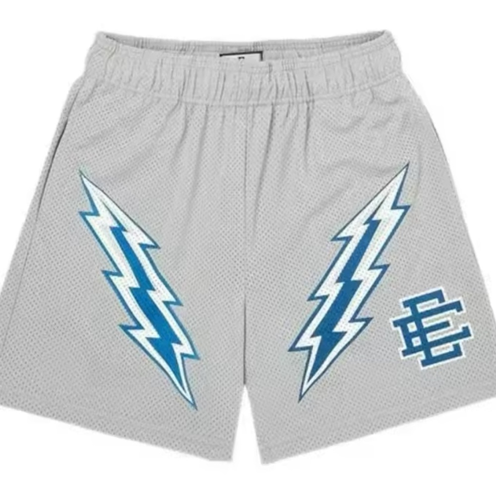 Eric Emmanuel blue lightning shorts